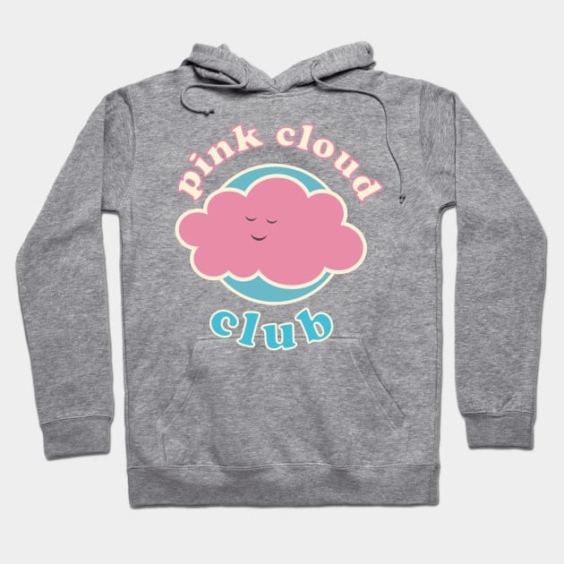 Pink Cloud Club Hoodie by FrootcakeDesigns